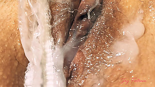 Sticky Heaven: Squirting with Panties