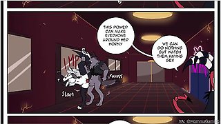 Verosika Vs Moxxie - Sex Battle - Helluva Boss - Jo Jo And Car Toon