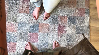 Fucked Hard Lola Bellucci in Various Positions on a Sofa