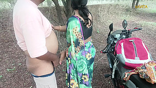 Kavita Bhabhi Fuck in Jungle with Tatya in Doggy Style Ass Licking Blowjob and Dirty Cum in Mouth