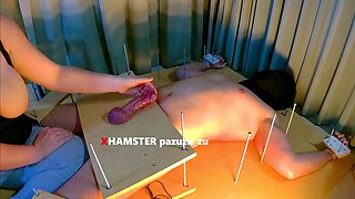 Feet Tickling + CBT + Tease Handjob + Ruined Orgasm + Post Orgasm