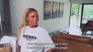 My BIG TITS EBONY EX said her new BF was enough