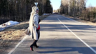 Sexy Micro Skirt - Walking Outdoor