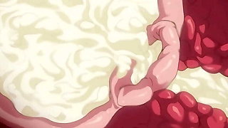 Gigantic Creampie During Intense Threesome! Anime Porn