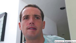 Tyler Nixon and August Taylor's mom sex by My Friend's Hot Mom