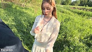 Are You Jerking off to Me?! a Real Stranger in the Park Caught Me Jerking off and Helped Me