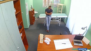 Fake clinic - depressed sexy patient's examination turns into steamy screw