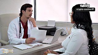Doctor Martix Pounds Manager Mariana Martix Roughly to Secure the Job in Marianas Anatomy Chapter 1
