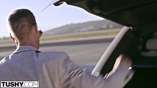Tushy featuring Ryan Mclane and Elsa Jean's riding scene