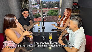 Horny Mom-in-law Fucks Her Stepdaughter's Boyfriend at a Dinner - Savannah Watson