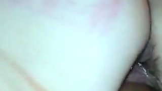 The beginning of the first time i fist a fun girl.