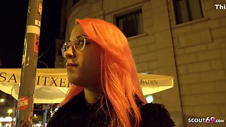 Crazy Pink Hair Latina Girl Lilian I Eye Rolling Orgasm I Pickup Sex