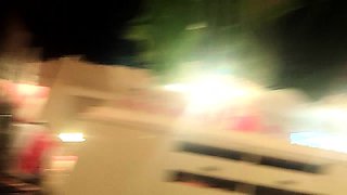 Stunning blonde milf with hot legs and a sublime ass upskirt