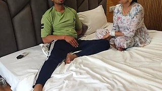 Naughty Indian Bhabhi Teaches Virgin Teen Devar How to Fuck - Hardcore Desi Sex