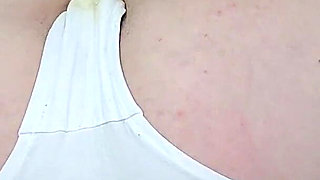 White Pee Stained Panties
