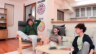 Extreme Ass to Mouth Asian Threesome Hardcore