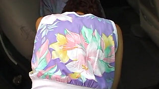 Granny sucks a chunky cock then gets fucked in the bushes