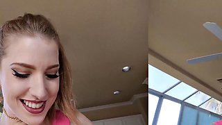 Bubble Butt Big Tits Brunette Mona Azar Rides Huge Cock Hardcore