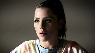 taboo babe fists her pussy before fucking cop