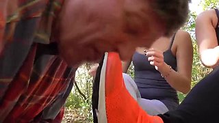 Lucy Gresty's Stinky Feet Sniffing Worship - Full Foot Fetish Video