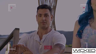 Jewelz Blu & GIselle Blanco's RAUNCHY Lovemaking Tape To Create Sc