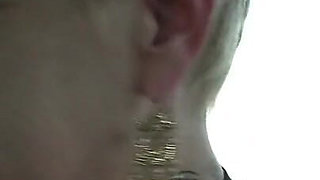 Blonde Cougar Sucks My Cock in the Car 5099