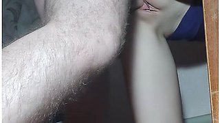 Pulled My Leg Up And Fucked Me On The Computer Desk