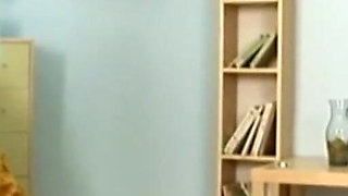 Slim Amateur Teen with Nice Tits Masturbates Her Tight Pussy with a Dildo