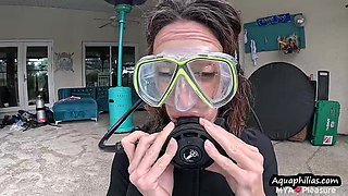 Scuba Stripping for Pleasure