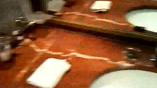 Young cutie teases with her thong booty and sucks cock