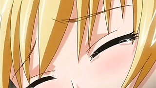 Princess hentai gets injection with an enema and monster