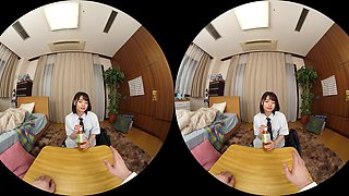 Japanese Student Siren Awakens Fiery Virtual Passion