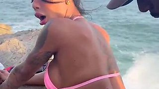 Smoking Steaming T-model Beach Smash