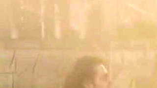 Natural Busty Rita Faltoyano Dances and Cums a DP on the Dance Floor
