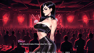 My New Girlfriend  Taboo Hentai Game  Ep.40 Goth Girl Blowbang in the Toilet!