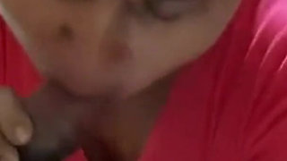 Horny Old Woman Sucking Cock