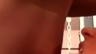 Cum Dripping Ass Spread Wide in Leather BDSM Session