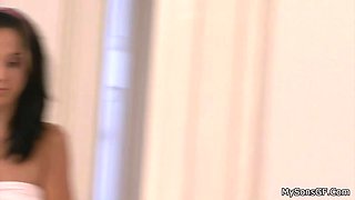Finding cheating gf and father in law taboo sex