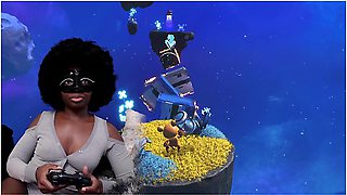 Astro Bot And Stripping With Ebony Butts (challenge Levels Gameplay)
