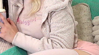 Bratty Stepsister Steals Your GF's Dildo and Cums All Over It