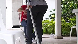 Casting to Hire a Pool Boy Ends in Being Fucked Without a Condom