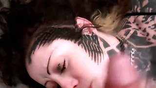 I Love Sucking Two Cocks at the Same Time. I'm Always Hungry and Ready to Suck Until All the Milk Comes Out
