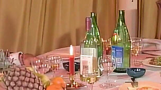First Dinner and Then Exchange of Couples Between Friends
