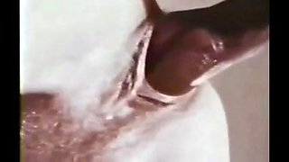 Vintage interracial beer can fisting & creampie