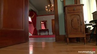 Anal Reform Chicks Get Stuffed With Enemas, Fists, and Strapon Fun
