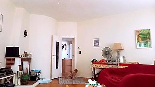 walking around nude in my appartment