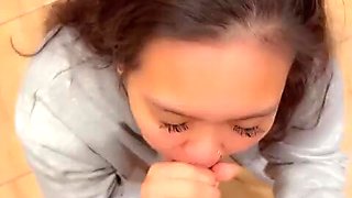molten japanese munches good-sized man-meat for post exercise snack BJ MONEY-SHOT IN GULLET