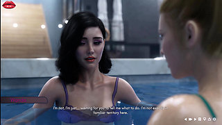 Mrs Denvers 17 Wanda and Lois Spend Quality Time Together in Swimingpool