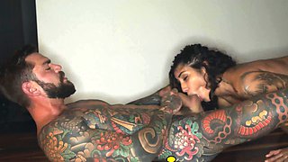 Brunette love hardcore doggystyle sex