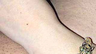 Step mom teaches stepdaughter how to handjob step stepson dick in erection